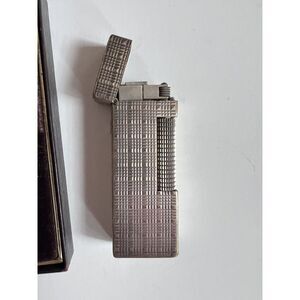 1970's Dunhill Silver Filled Hobnail Rollagas Lighter